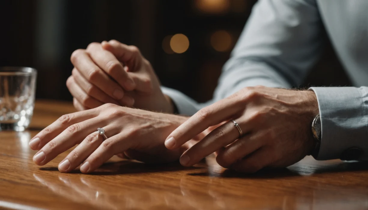 bague de fiance pour homme