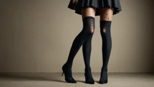 collant troué