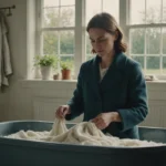 laver un manteau en laine