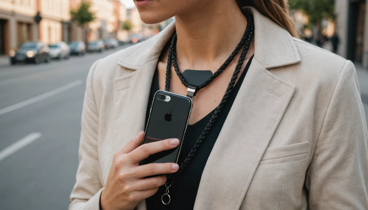 collier pour portable