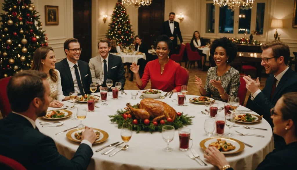 repas de noel en entreprise
