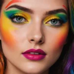 arc en ciel maquillage