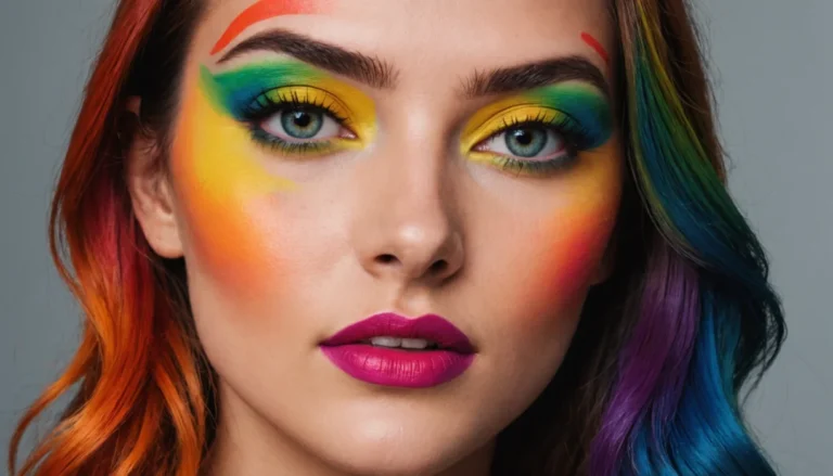 arc en ciel maquillage